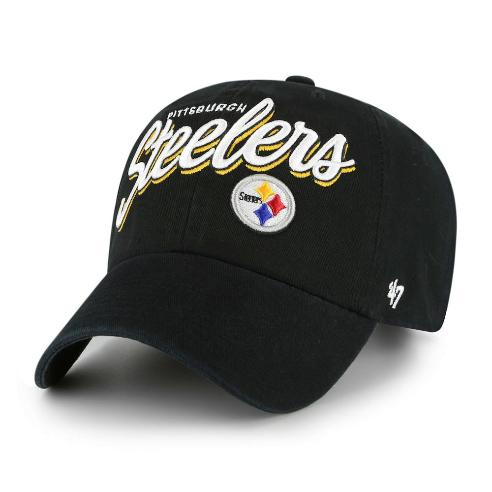 Pittsburgh Steelers 47 brand '47 Women's Ariana Clean Up Adjustable Hat