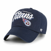Tennessee Titans 47 brand '47 Women's Ariana Clean Up Adjustable Hat