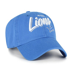 Detroit Lions 47 brand '47 Women's Ariana Clean Up Adjustable Hat