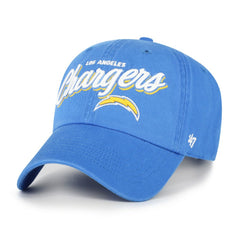 Los Angeles Chargers 47 brand '47 Women's Ariana Clean Up Adjustable Hat
