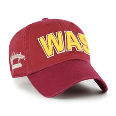 Washington Commanders 47 brand '47 Women's Zoey Clean Up Adjustable Hat