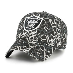 Las Vegas Raiders 47 brand '47 Girls Youth Mural Clean Up Adjustable Hat