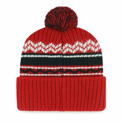 San Francisco 49ers 47 brand '47 Youth Polar Vortex Cuffed Knit Hat with Pom