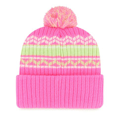 Minnesota Vikings 47 brand '47 Girls Youth Polar Vortex Cuffed Knit Hat with Pom
