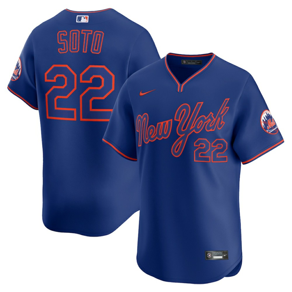 Juan Soto New York Mets Nike Alternate Limited Player Jersey | MLB On Sale