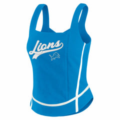 Detroit Lions WEAR by Erin Andrews Women's Square Neck Tank Top