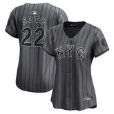 Juan Soto New York Mets Women's City Connect Limited Jersey - Gray