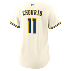 Jackson Chourio Milwaukee Brewers Nike Women's Home Replica Jersey | MLB Near me