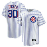 Kyle Tucker Chicago Cubs Home Replica Player Jersey - White