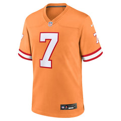 Bucky Irving Tampa Bay Buccaneers Alternate Game Jersey - Orange