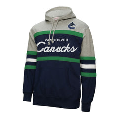 Vancouver Canucks Mitchell & Ness Head Coach Pullover Hoodie Sale