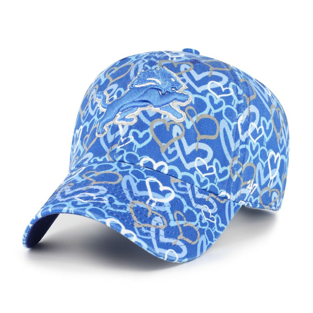 Detroit Lions 47 brand '47 Girls Preschool Mural Clean Up Adjustable Hat