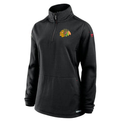 Chicago Blackhawks Fanatics Women's Authentic Pro Rink Quarter-Zip Pullover Outlet