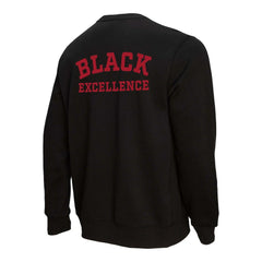 San Francisco 49ers Mitchell & Ness Unisex Black Excellence Collection Icon Pullover Sweatshirt