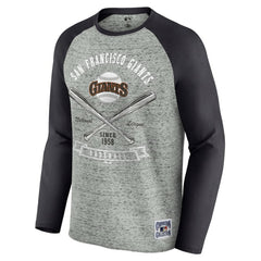 San Francisco Giants Darius Rucker Collection by Fanatics Raw Edge Raglan Long Sleeve Baseball T-Shirt | MLB Sale