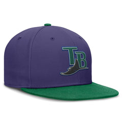 Tampa Bay Rays Nike True Primetime Two-Tone Performance Fitted Hat | MLB US