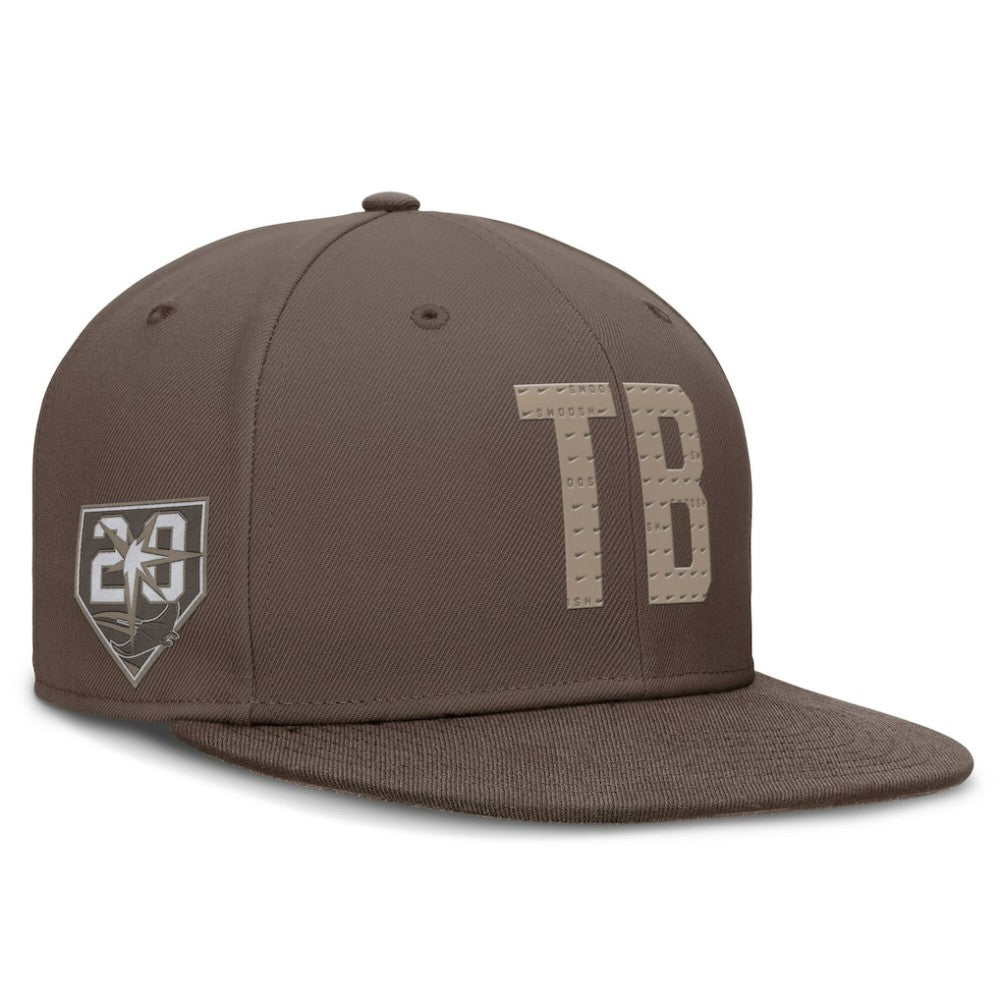 Tampa Bay Rays Nike True Statement 20th AnniversaryPerformance Fitted Hat | MLB Sale