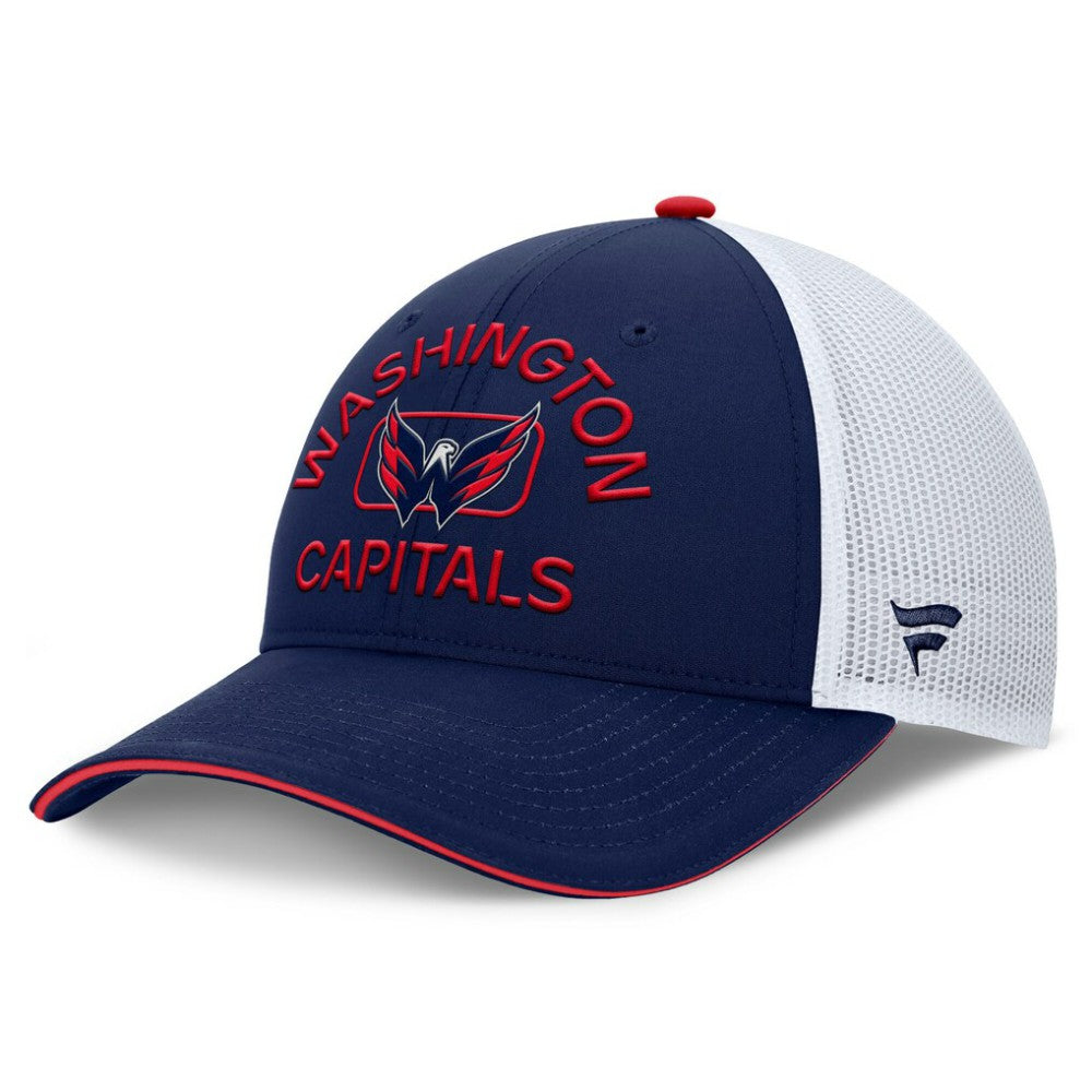 Washington Capitals Fanatics Authentic Pro Rink Adjustable Trucker Hat On Sale