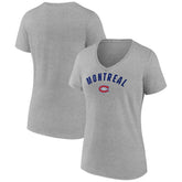 Montreal Canadiens Fanatics Women's V-Neck T-Shirt Outlet