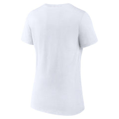 Seattle Kraken Fanatics Women's White Out V-Neck T-Shirt Sale