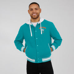 Miami Dolphins Fanatics Darius Rucker Collection Full-Snap Hoodie Jacket
