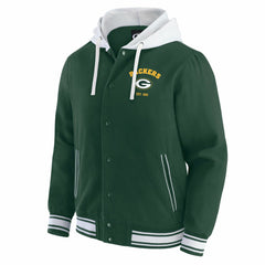 Green Bay Packers Fanatics Darius Rucker Collection Full-Snap Hoodie Jacket