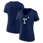 Toronto Maple Leafs Fanatics Women's Primary Logo V-Neck T-Shirt For Sale