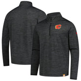 Calgary Flames Fanatics Authentic Pro Lightweight Quarter-Zip Pullover Discount