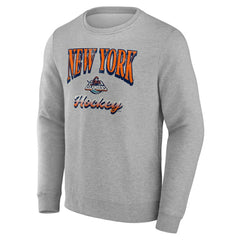 New York Islanders Fanatics Light the Candle Fleece Pullover Sweatshirt On Sale