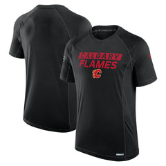 Calgary Flames Fanatics Authentic Pro Rink Tech T-Shirt Online