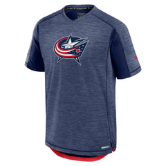 Columbus Blue Jackets Fanatics Authentic Pro Rink Performance T-Shirt Outlet