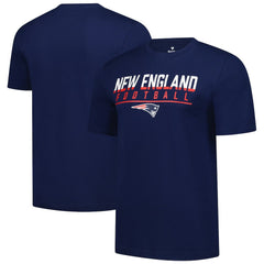 New England Patriots Fanatics Blocked T-Shirt