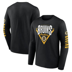 Boston Bruins Fanatics Headline Long Sleeve T-Shirt Discount