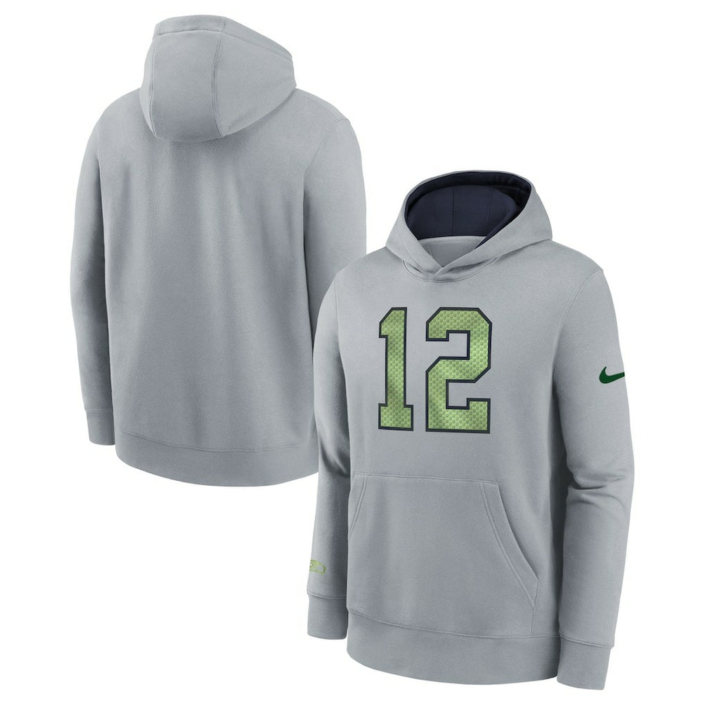 Seattle Seahawks Nike Youth 2025 Rivalries Collection Club Hoodie