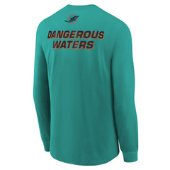 Miami Dolphins Nike Youth 2025 Rivalries Collection Long Sleeve T-Shirt