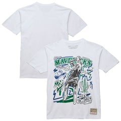 Dirk Nowitzki Dallas Mavericks Hardwood Classics Chalked Up T-Shirt sale Online
