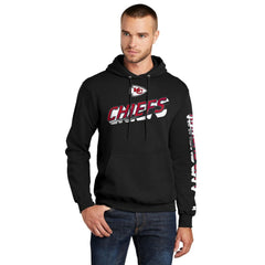 Kansas City Chiefs Starter Wordmark Logo Pullover Hoodie