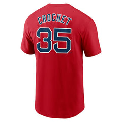 Garrett Crochet Boston Red Sox Nike Fuse Name & Number T-Shirt | MLB Online