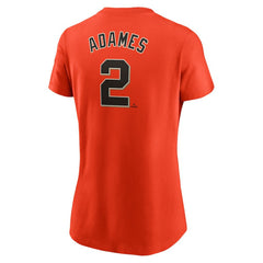 Willy Adames San Francisco Giants Nike Women's Cooperstown Collection Fuse Name & Number T-Shirt | MLB Outlet