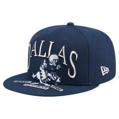 Dallas Cowboys New Era Throwback Oversized 59FIFTY Fitted Hat