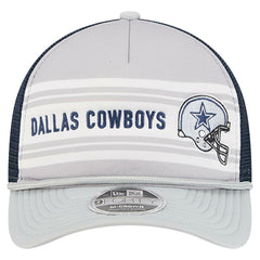 Dallas Cowboys New Era Linear A-Frame 9FORTY Adjustable Hat