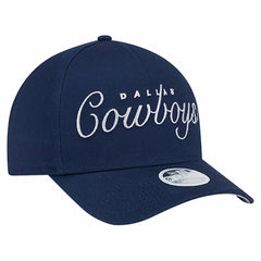 Dallas Cowboys New Era Women's Metallic A-Frame 9FORTY Adjustable Hat