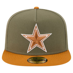 Dallas Cowboys New Era 2-Tone Color Pack A-Frame 59FIFTY Fitted Hat