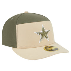 Dallas Cowboys New Era 2-Tone Color Pack Split Panel 59FIFTY Fitted Hat