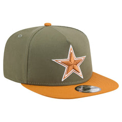 Dallas Cowboys New Era Two-Tone A-Frame 9FIFTY Snapback Hat