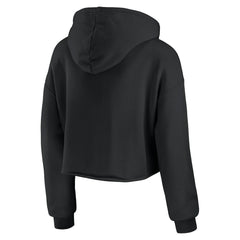 Atlanta Falcons WEAR by Erin Andrews Women's Domestic Cropped Pullover Hoodie