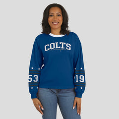Indianapolis Colts WEAR by Erin Andrews Women's Sport Long-Sleeve T-Shirt