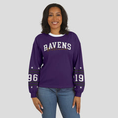Baltimore Ravens WEAR by Erin Andrews Women's Sport Long-Sleeve T-Shirt
