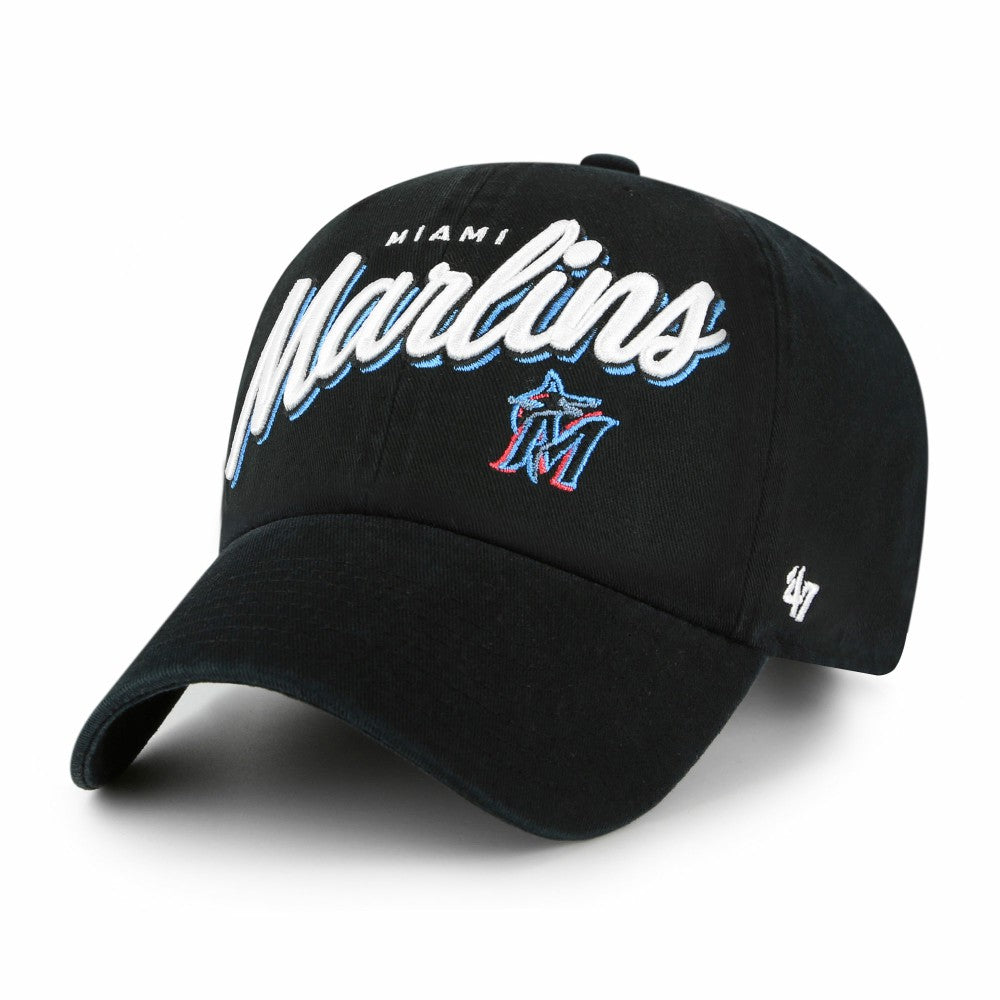Miami Marlins '47 Women's Ariana Clean Up Adjustable Hat | MLB Online