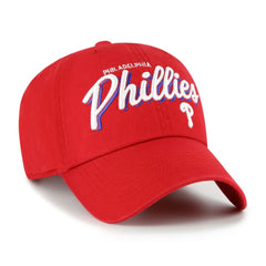 Philadelphia Phillies '47 Women's Ariana Clean Up Adjustable Hat | MLB Sale